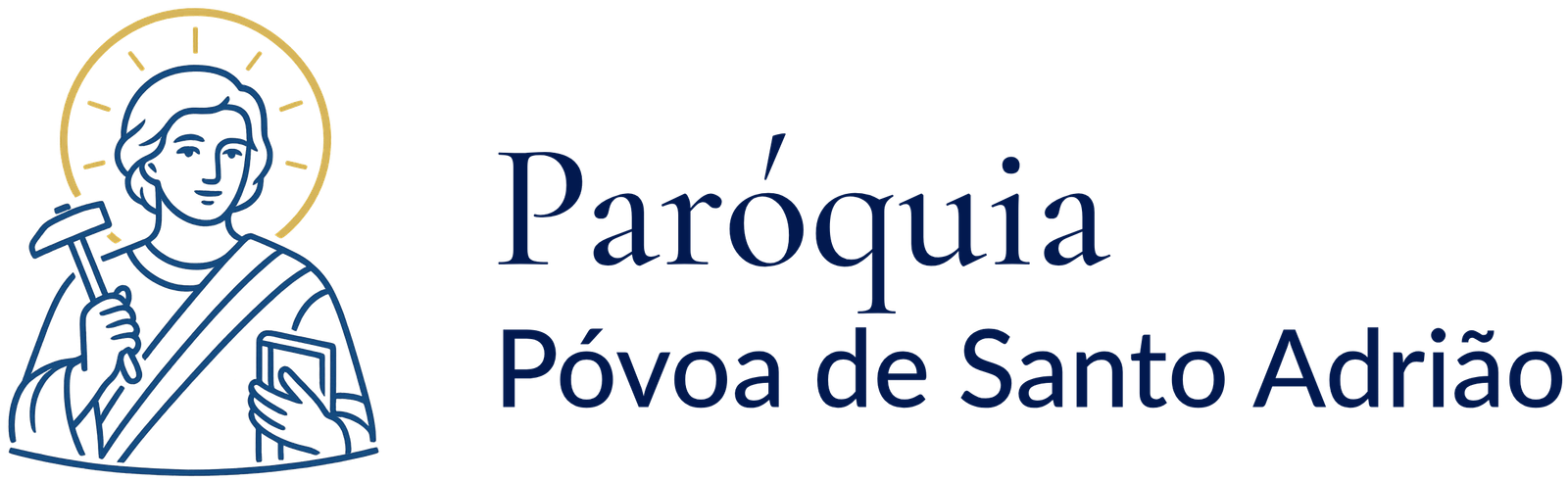 logotipo paróquia póvoa de santo adrião